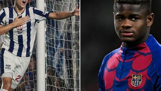 巴萨盯上2500万欧边锋米卡-戈茨，球探实地考察！