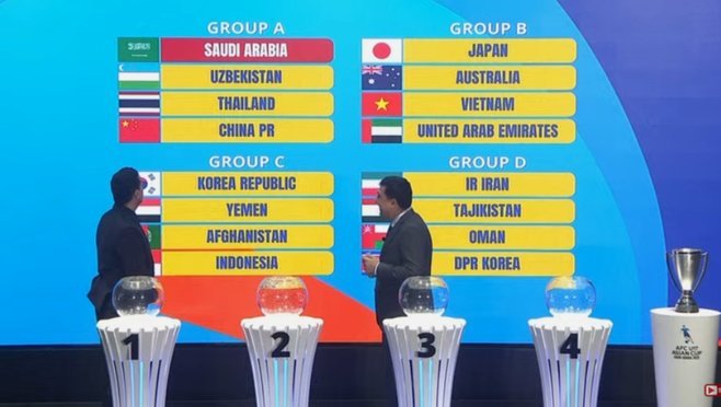 U17亚洲杯1/4决赛：中国对阵沙特 与越南澳大利亚同半区