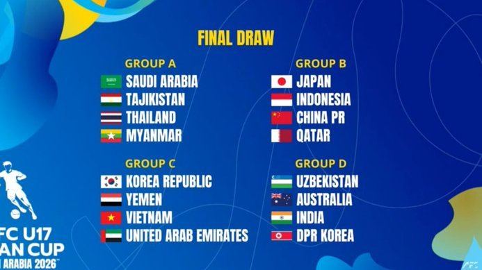 U17亚洲杯半决赛：国足VS澳大利亚 日本PK乌兹别克斯坦
